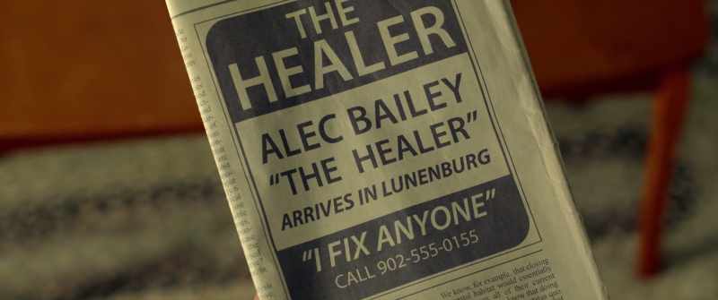 Arrives in Lunenburg. I fix any...