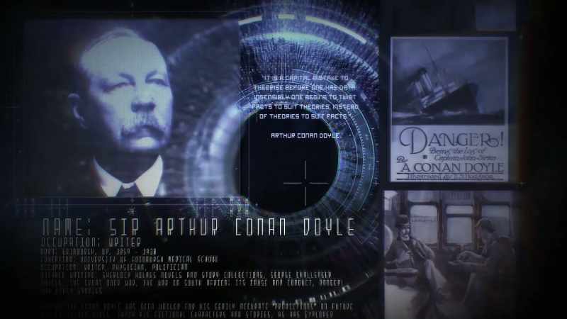 Arthur Conan Doyle writing before World War I