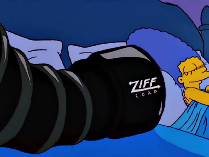 ARTIE: He's a loser, Marge. Dump him!