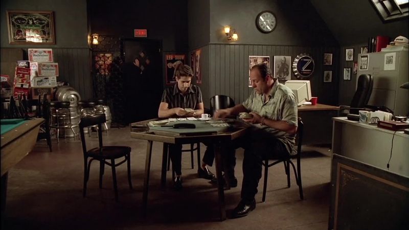 ARTIE: Hey, Paulie, is Tony in?