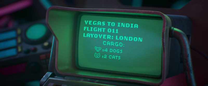 [Artificial Voice] Cargo four dogs