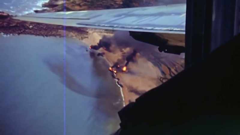 [artillery fire]