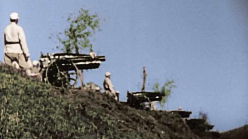 [ARTILLERY FIRE]