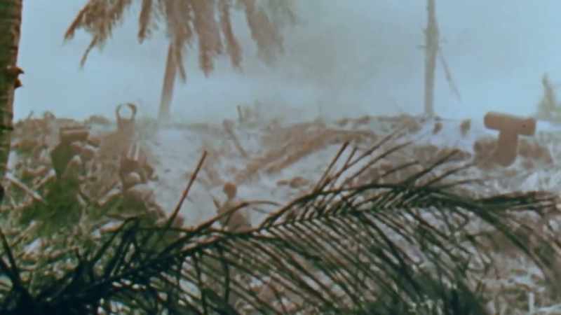 [artillery fire]