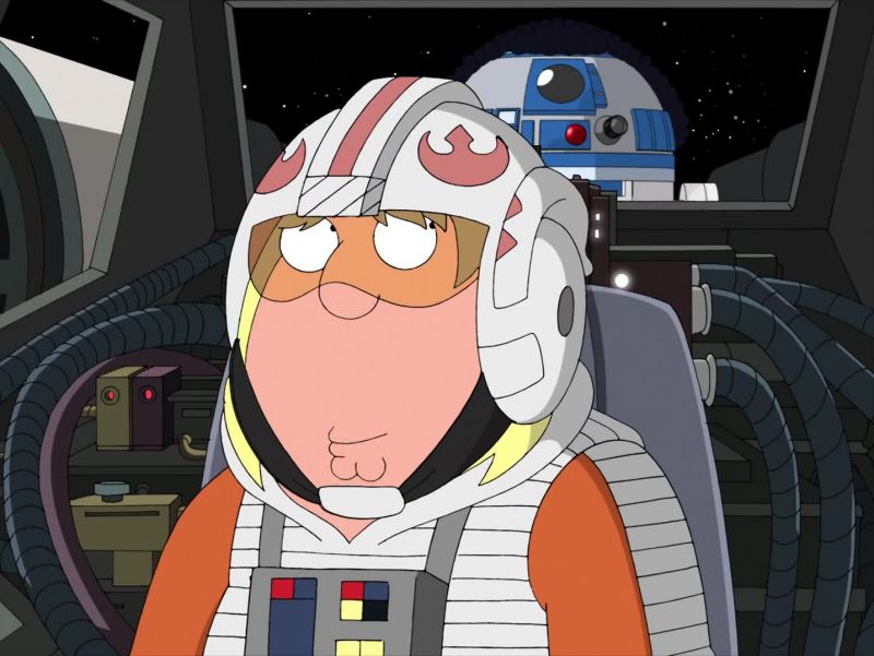 Artoo, wake up, we're here. Put your shoes on