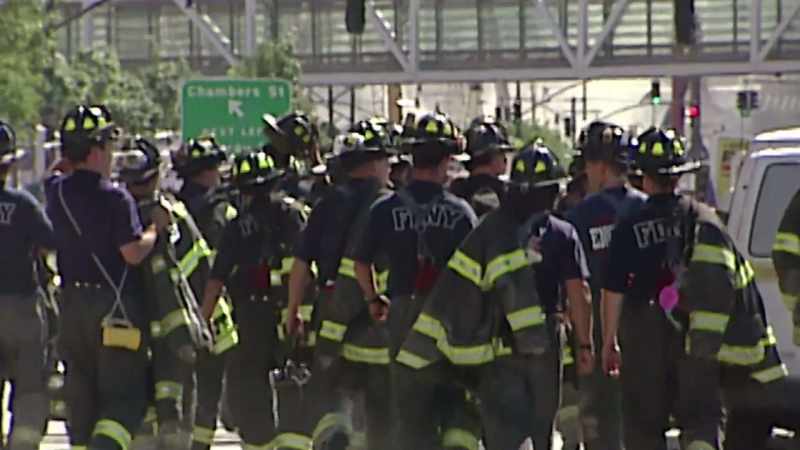 As a result, firefighters encountered difficulties reporting on
