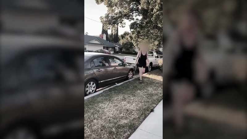 �As a result of her senseless attack on the car