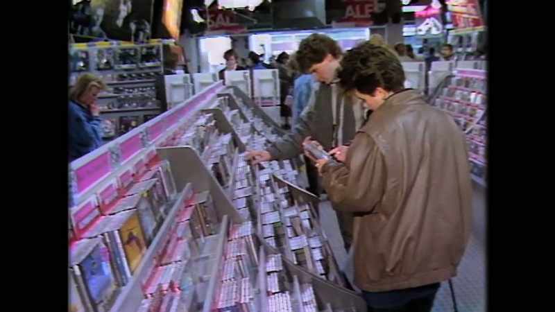 As a result, the record industry exploded at that point