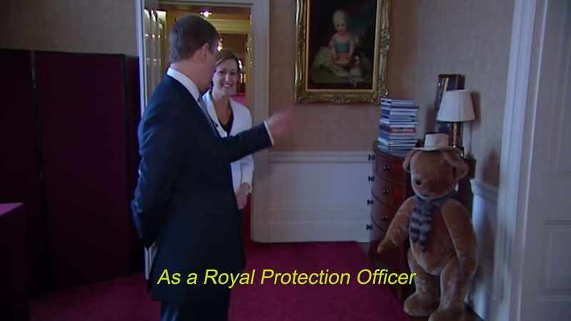As a Royal Protection officer