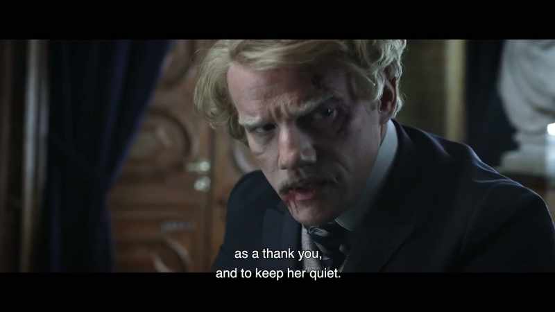 As a thank you, and to keep her quiet