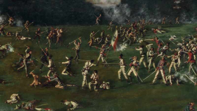 As actors, the Texans captured Santa Anna