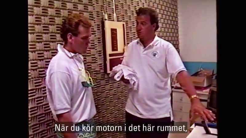 As you are running the motor in this room
