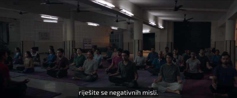 As you breathe out