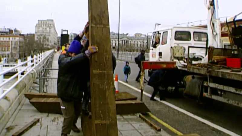 'As Britain's countdown to the millennium continues