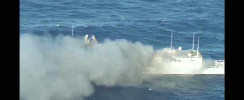 As you can see, at least one ship remains above water