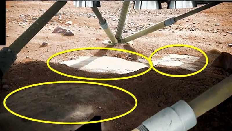 As you can see, the surface sand