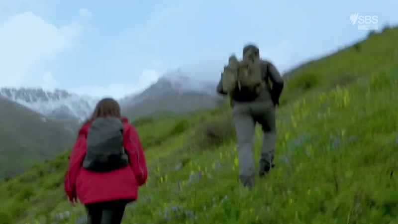 As we climb Mount Khustup, we're approaching the point