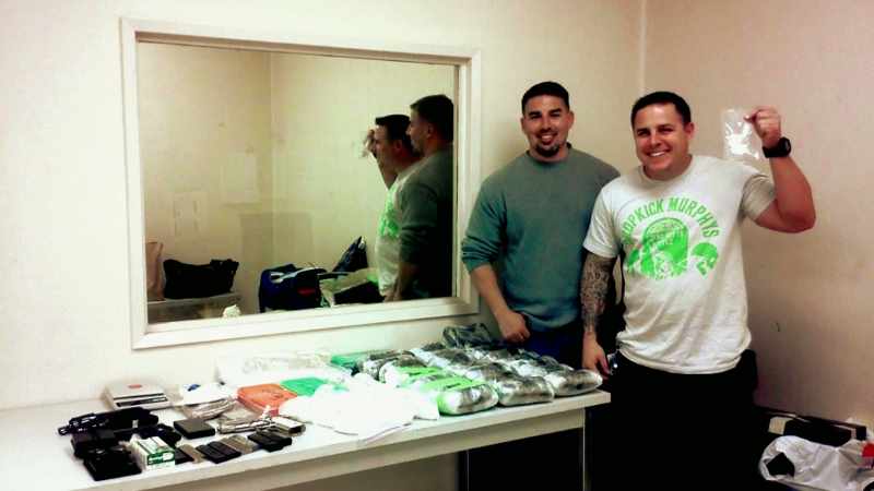 As Damacio Diaz and his partner, Patrick Mara