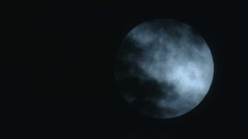 As darkness falls