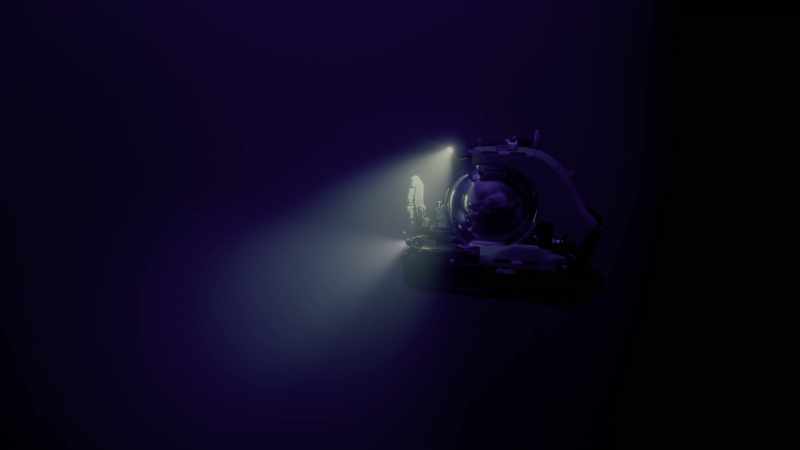 As we descend, the pressure increases relentlessly