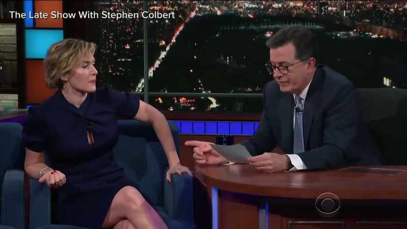 As she discussed with Stephen Colbert back in 2017