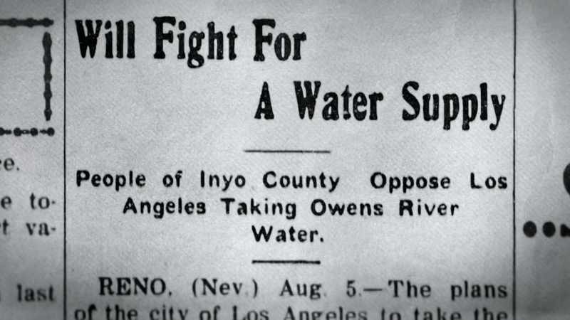 As far as they were concerned, he was taking their river