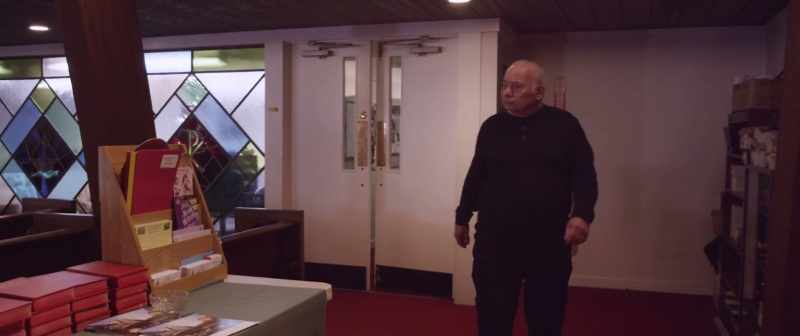 As my husband entered that church