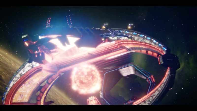 As I beamed back to join the fight, her torpedoes hit