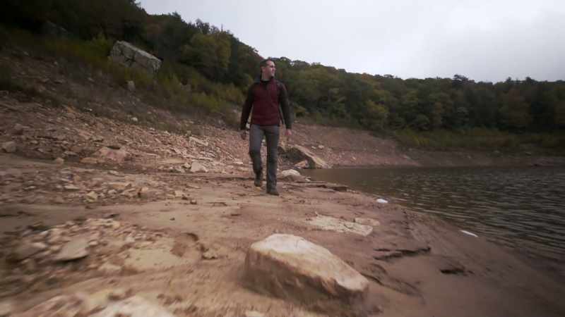 As I scouted the shoreline