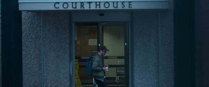As I wait outside court