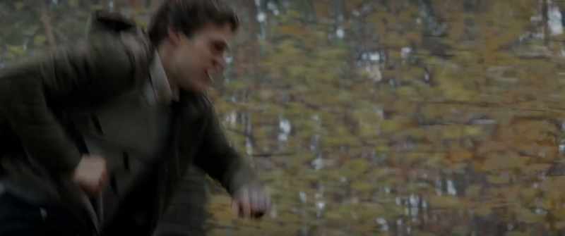As I was running as fast as I could