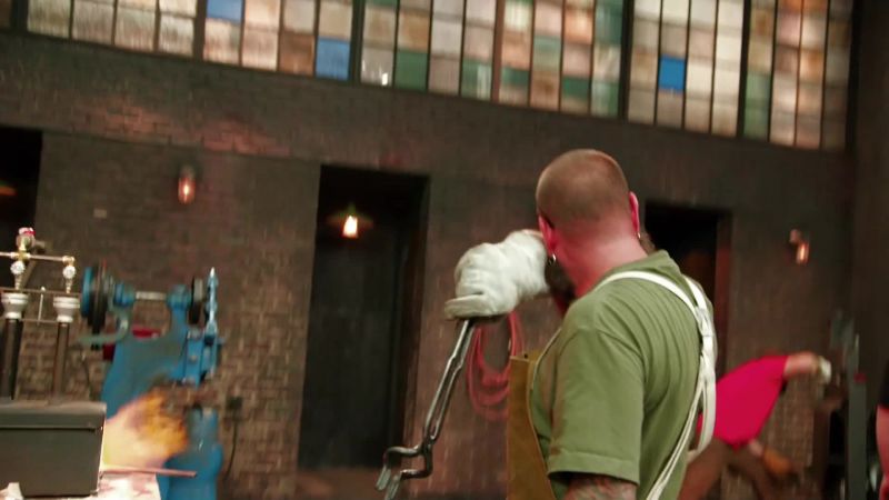 As I'm watching everybody bang on their steel and forge
