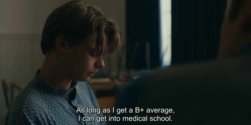 As long as I get a B+ average, I can get into medical school