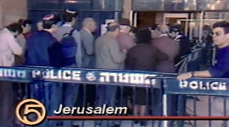 As many people here in Jerusalem