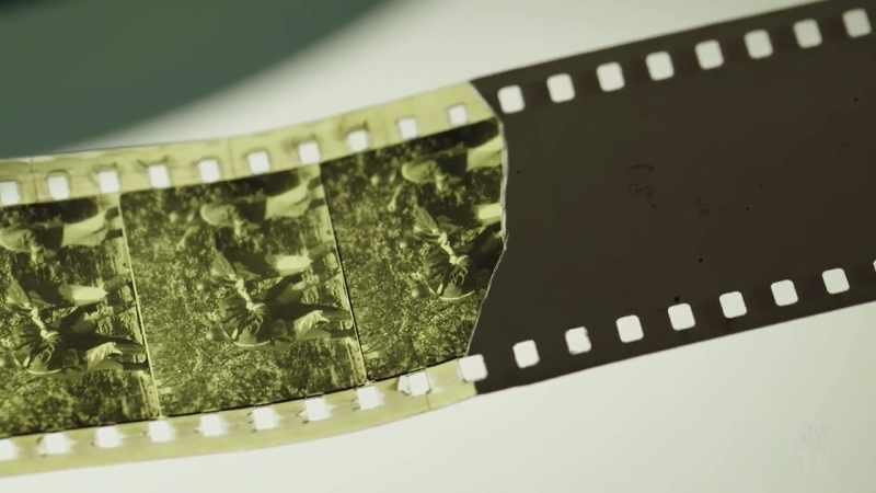 As nitrate ages, it gets quite brittle. But we're able to slow that process