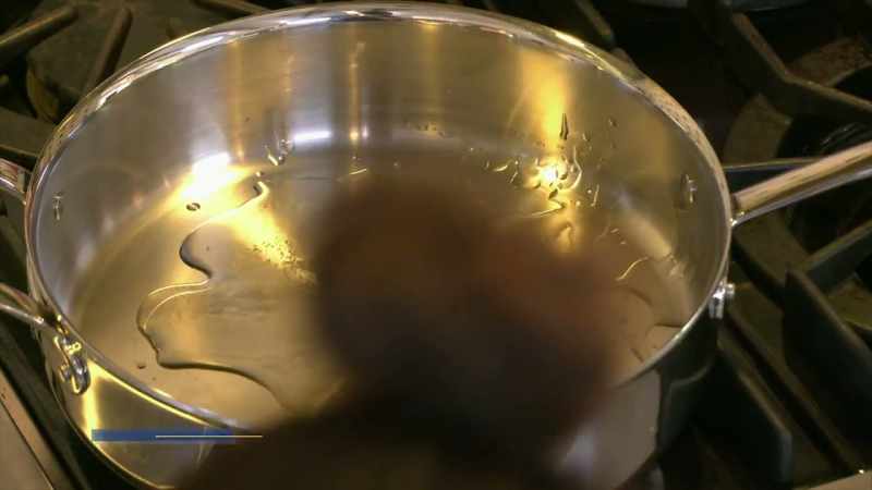 As our oil's heating