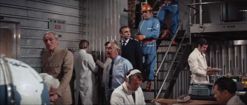 As you see Mr Bond the satellite is at present over