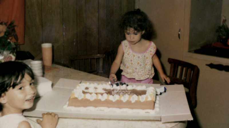 AS SHE GOT OLDER