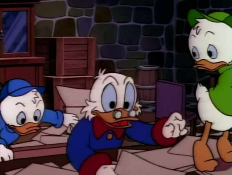 As soon as I take this swing, I, Flintheart Glomgold