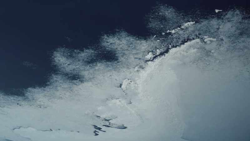 As spring arrives, the sea ice retreats