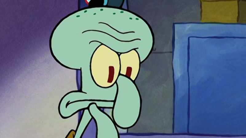 As Squidward'’s memory grew foggy