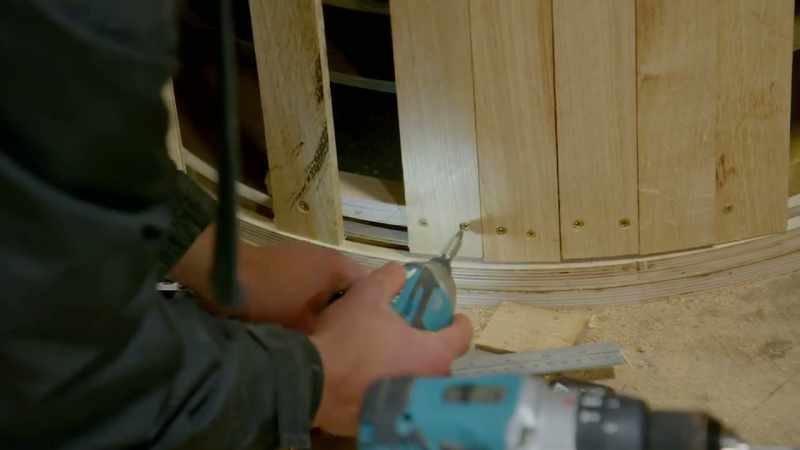 As the build proceeds, what it's not doing is getting more elegant