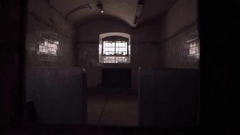 As the prisoners waited