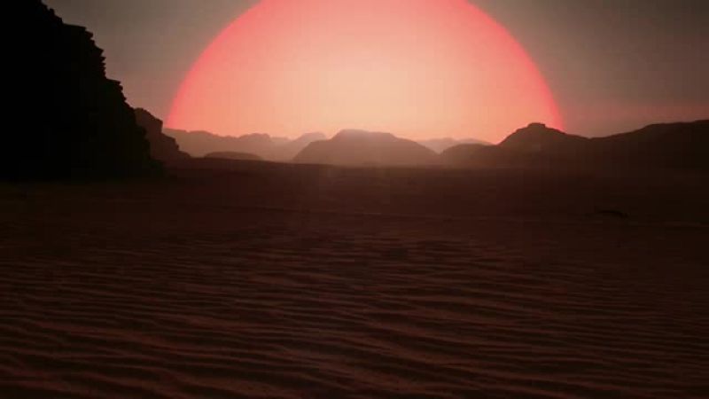 As the sun exhausts its hydrogen fuel