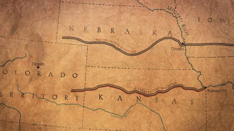 As the Union Pacific pushed west