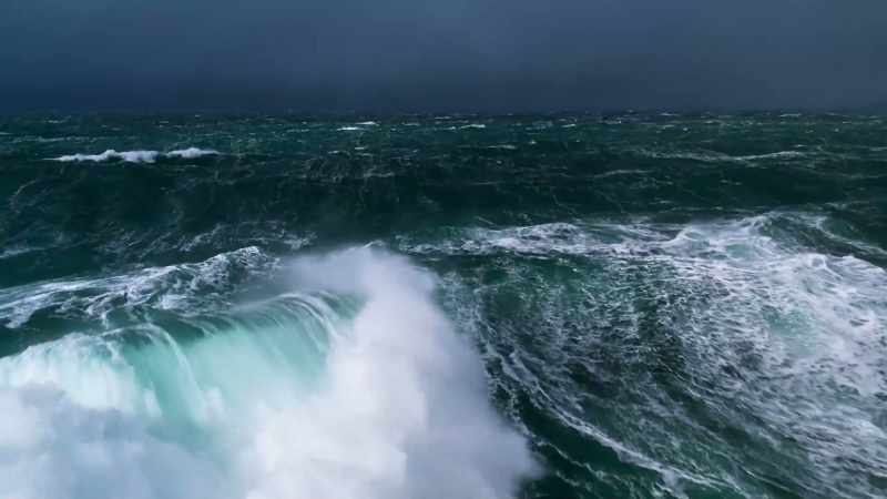 As they travel across the sea