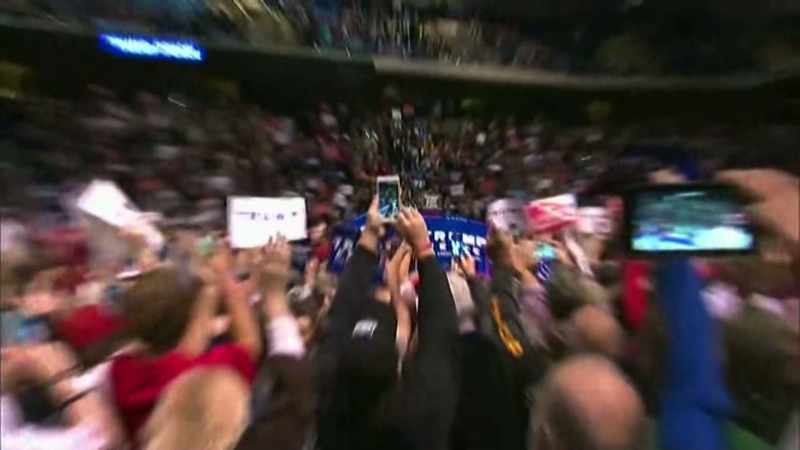 As Trump started to rack up wins