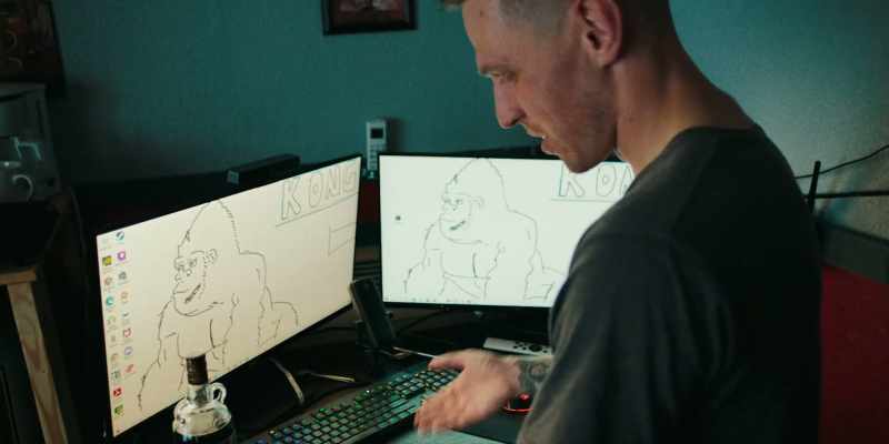 as well as just a, a standard iBUYPOWER, uh, gaming computer