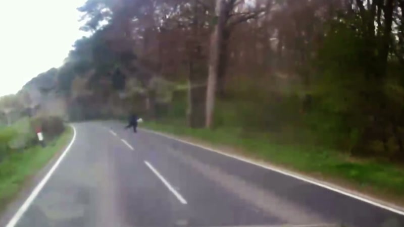 As well as the dashcam footage, Gavin Tucker managed