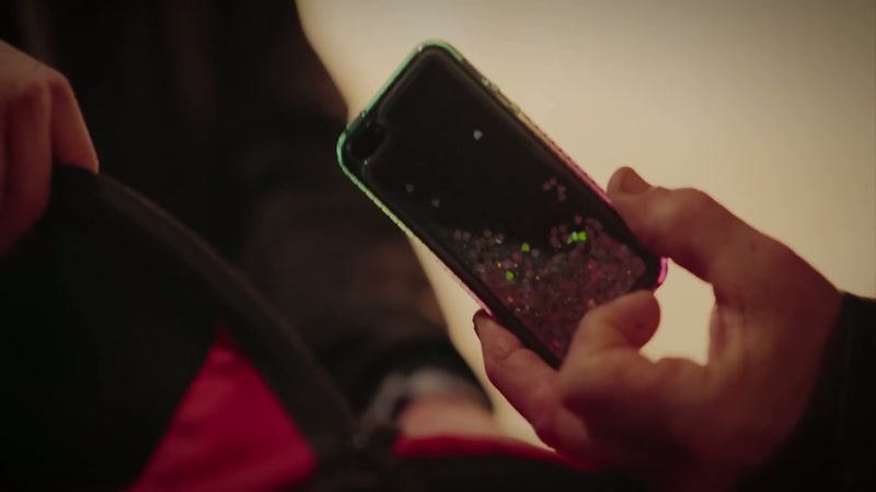 As we're looking through the backpack, there is Brittany's iPhone